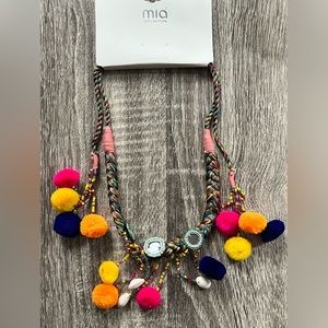 Mia Collection Pom Pom Necklace